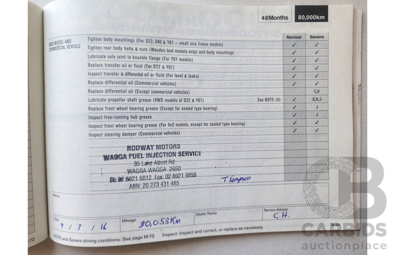 7/2011 Nissan X-Trail ST (4x4) T31 MY11 4d Wagon White 2.5L