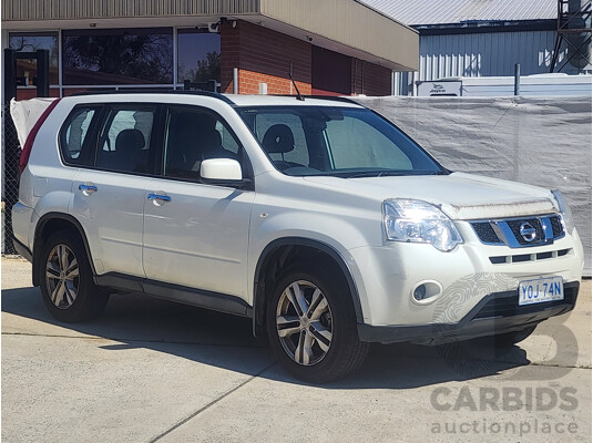 7/2011 Nissan X-Trail ST (4x4) T31 MY11 4d Wagon White 2.5L