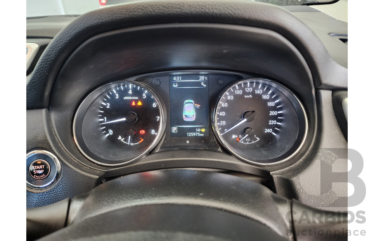 11/2014 Nissan Qashqai TI (4x2) J11 4d Wagon Black 2.0L