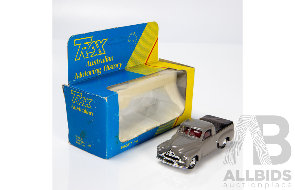 TRAX Holden FJ Utility Dark Grey 8002 1:43 Scale Model Car