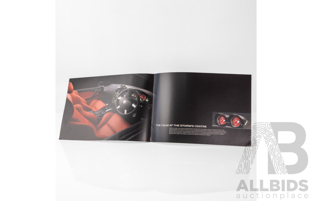 Genuine 2004 Holden VZ Monaro CV8 14-Page Sales Brochure