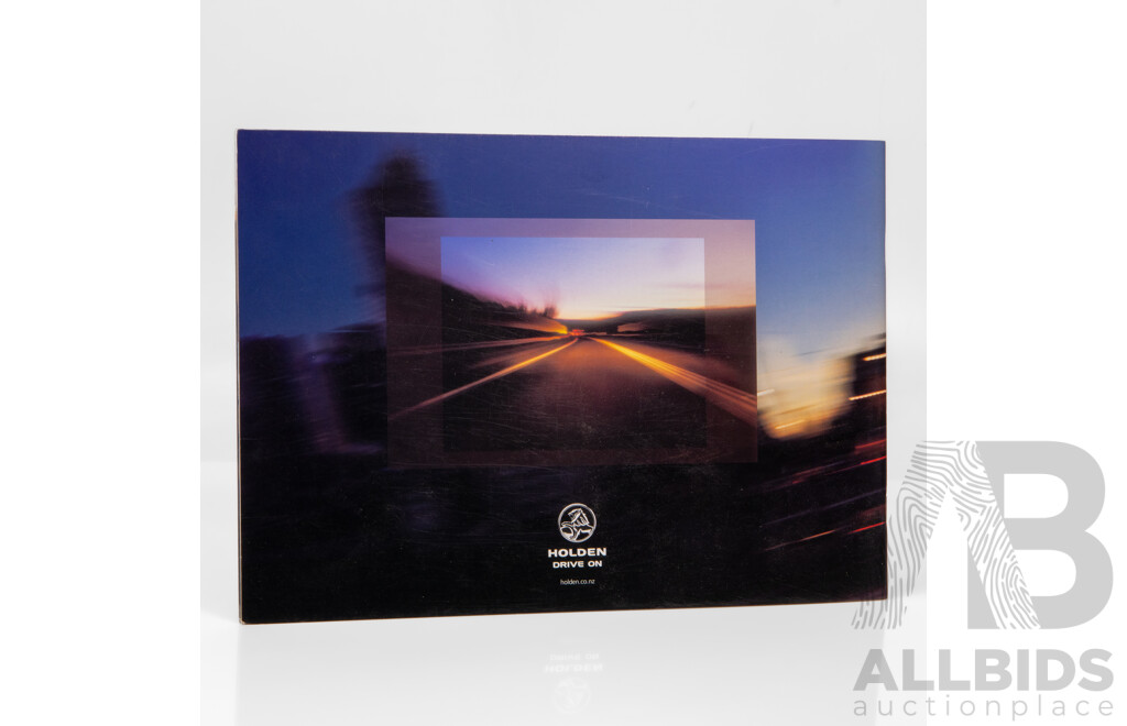 Genuine 2001 Holden VU SS Ute 22-Page Sales Brochure