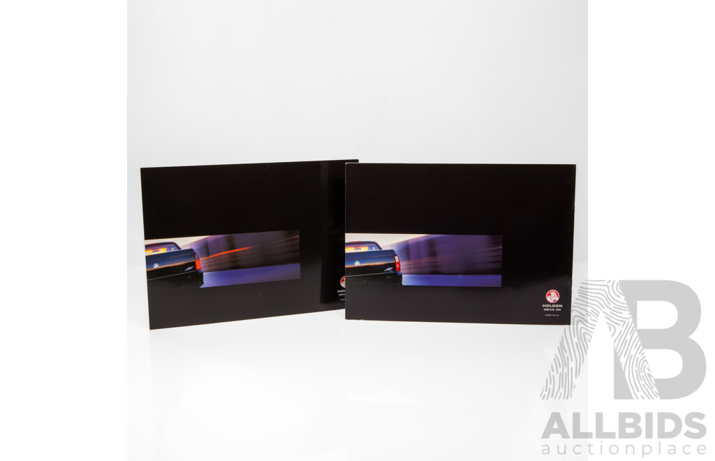 Genuine Holden VY Series 1 & Series 2 Ute 17-Page Sales Brochures (2)