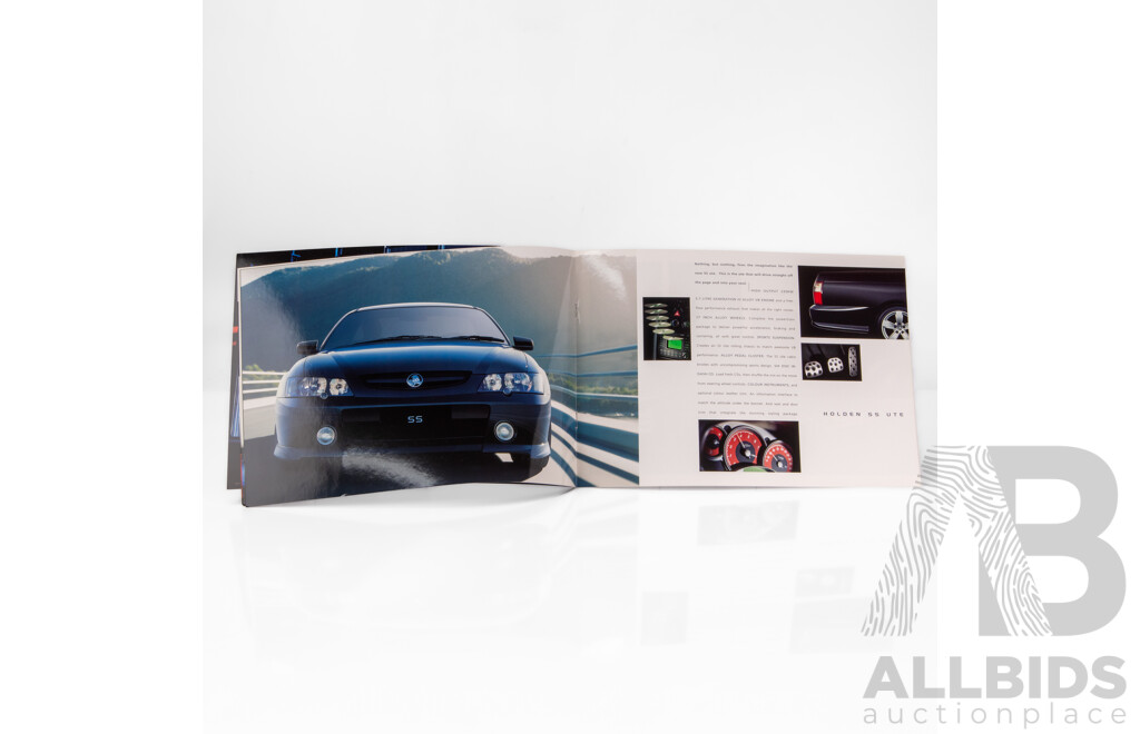 Genuine Holden VY Series 1 & Series 2 Ute 17-Page Sales Brochures (2)