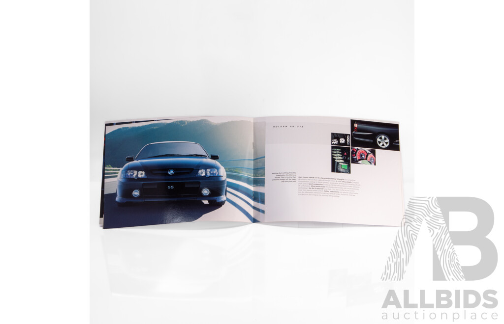 Genuine Holden VY Series 1 & Series 2 Ute 17-Page Sales Brochures (2)
