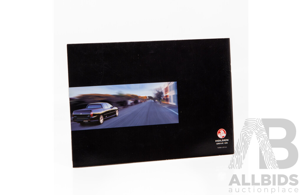 Genuine 2002 Holden All New Crewman 15-Page Sales Brochure