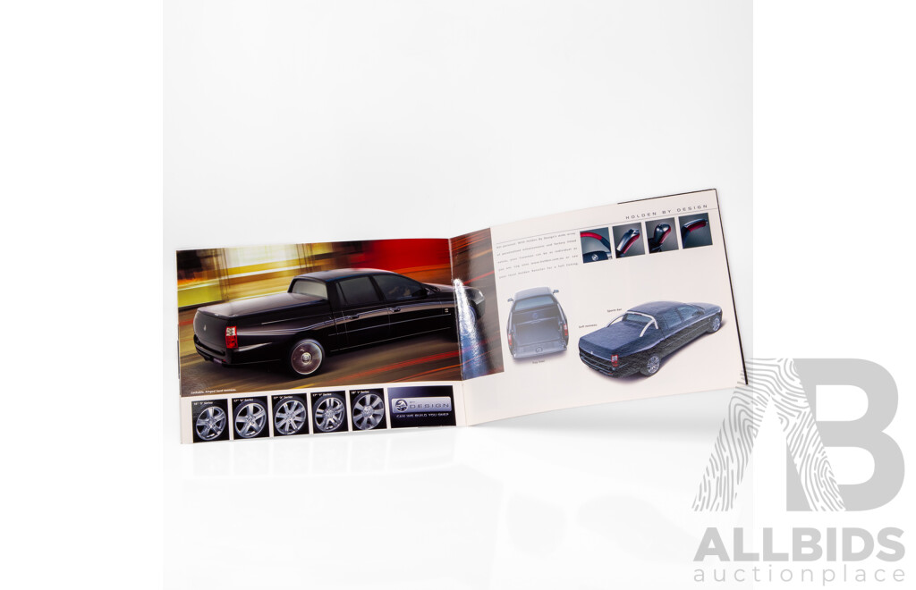 Genuine 2002 Holden All New Crewman 15-Page Sales Brochure