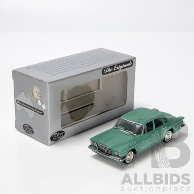 TRAX 1962 Chrysler Valiant R Series Sage Green TR35C 1:43 Scale Model Car