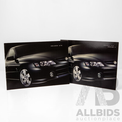 Genuine Holden VY Series 1 & Series 2 Ute 17-Page Sales Brochures (2)
