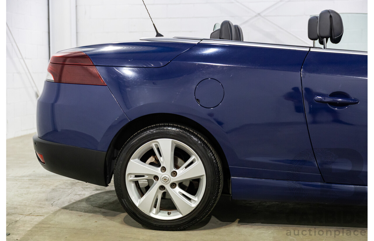 12/2014 Renault Megane Dynamique E95 MY14 2d Cabriolet Malta Blue Metallic 2.0L