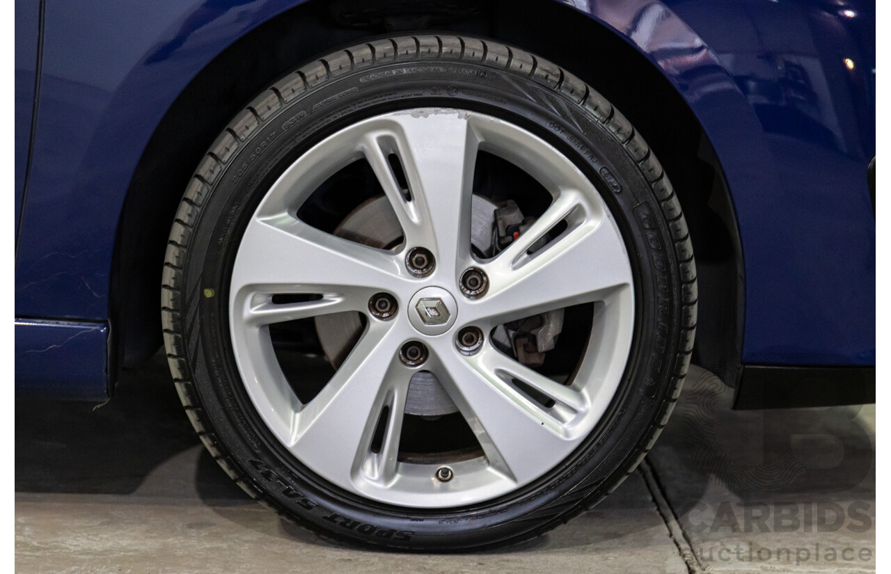 12/2014 Renault Megane Dynamique E95 MY14 2d Cabriolet Malta Blue Metallic 2.0L