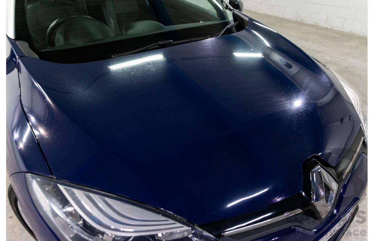 12/2014 Renault Megane Dynamique E95 MY14 2d Cabriolet Malta Blue Metallic 2.0L