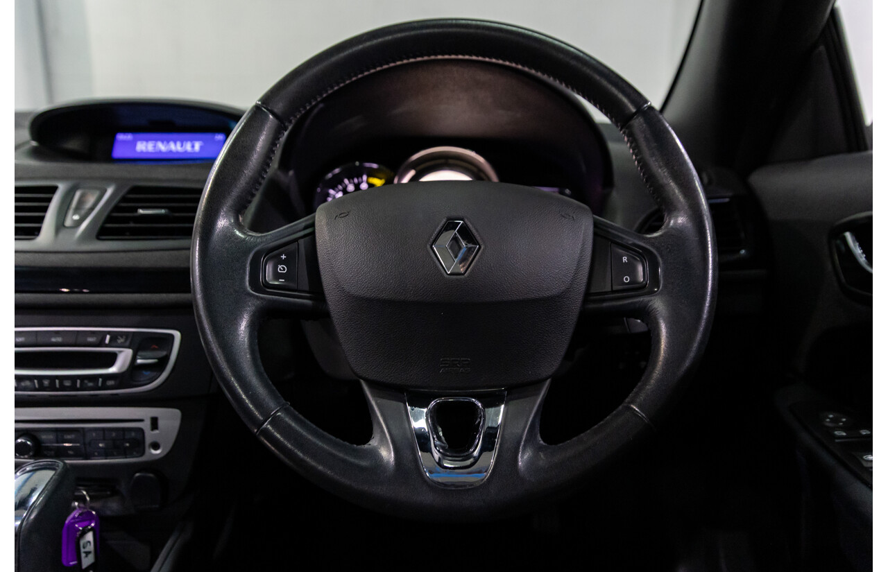 12/2014 Renault Megane Dynamique E95 MY14 2d Cabriolet Malta Blue Metallic 2.0L