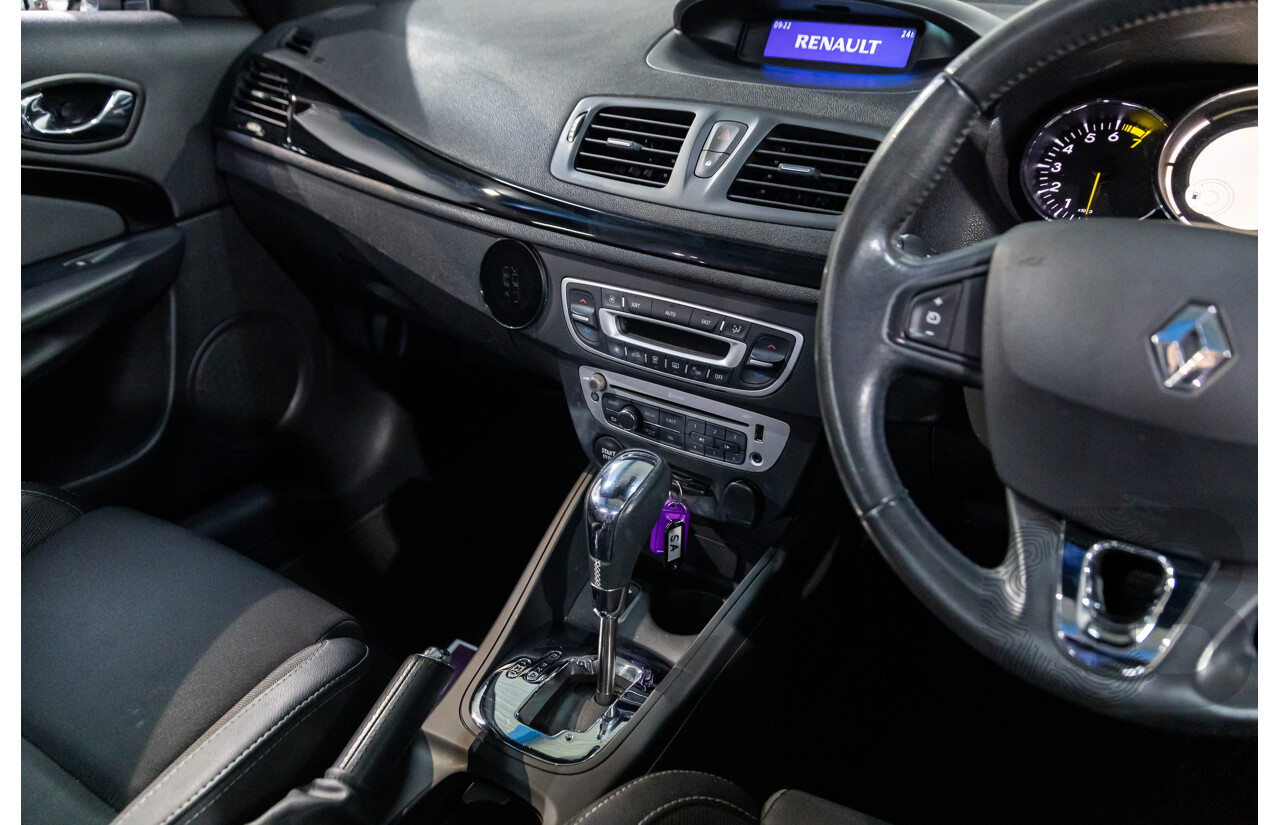 12/2014 Renault Megane Dynamique E95 MY14 2d Cabriolet Malta Blue Metallic 2.0L