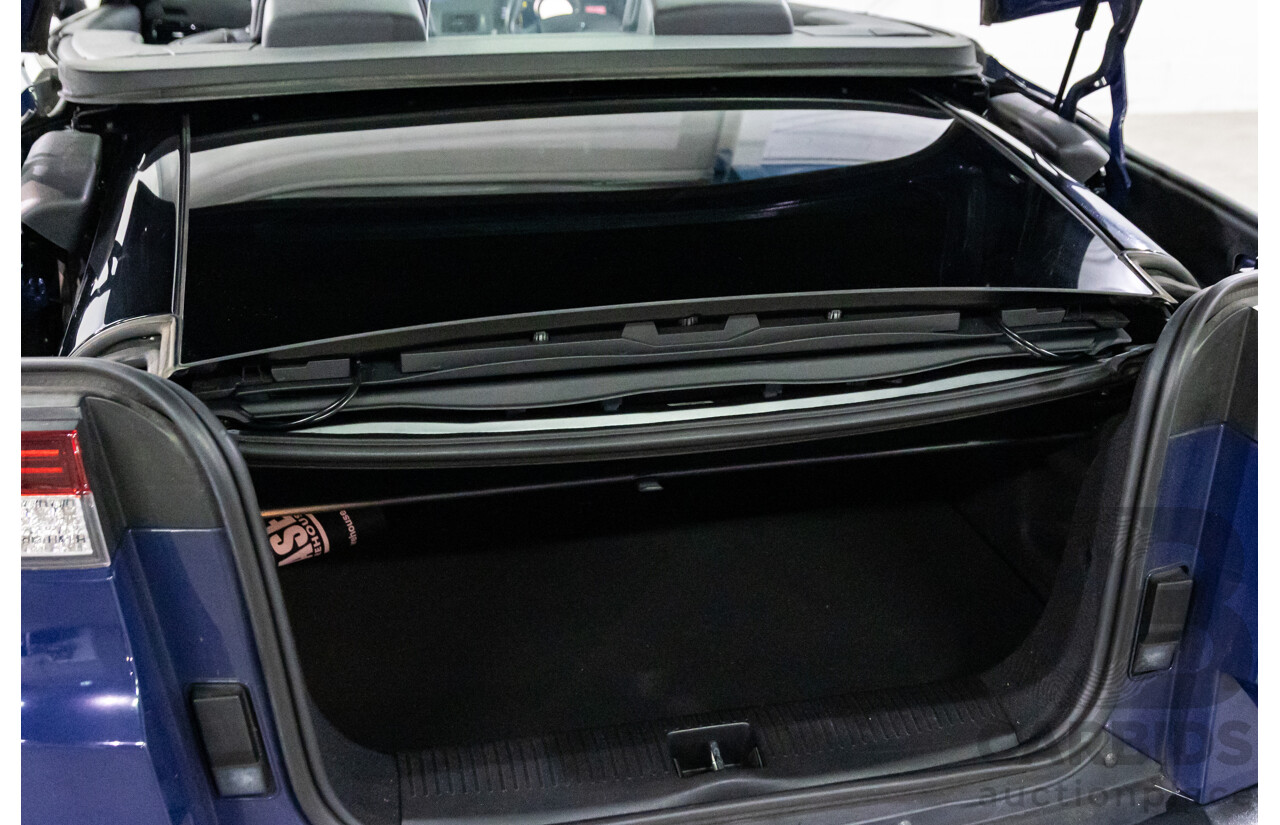 12/2014 Renault Megane Dynamique E95 MY14 2d Cabriolet Malta Blue Metallic 2.0L