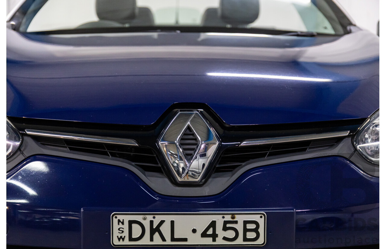 12/2014 Renault Megane Dynamique E95 MY14 2d Cabriolet Malta Blue Metallic 2.0L