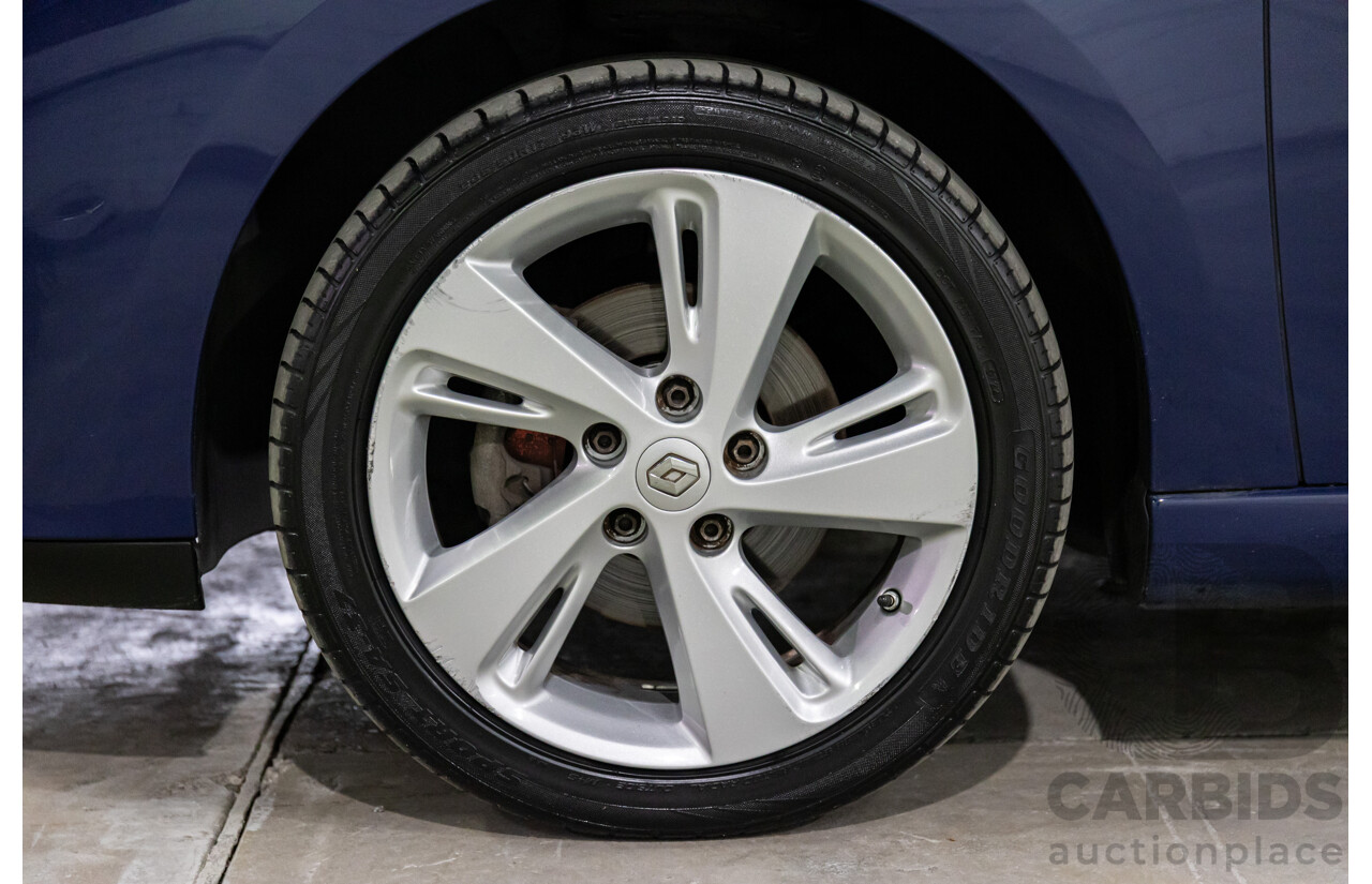 12/2014 Renault Megane Dynamique E95 MY14 2d Cabriolet Malta Blue Metallic 2.0L