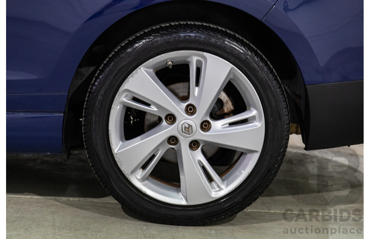 12/2014 Renault Megane Dynamique E95 MY14 2d Cabriolet Malta Blue Metallic 2.0L