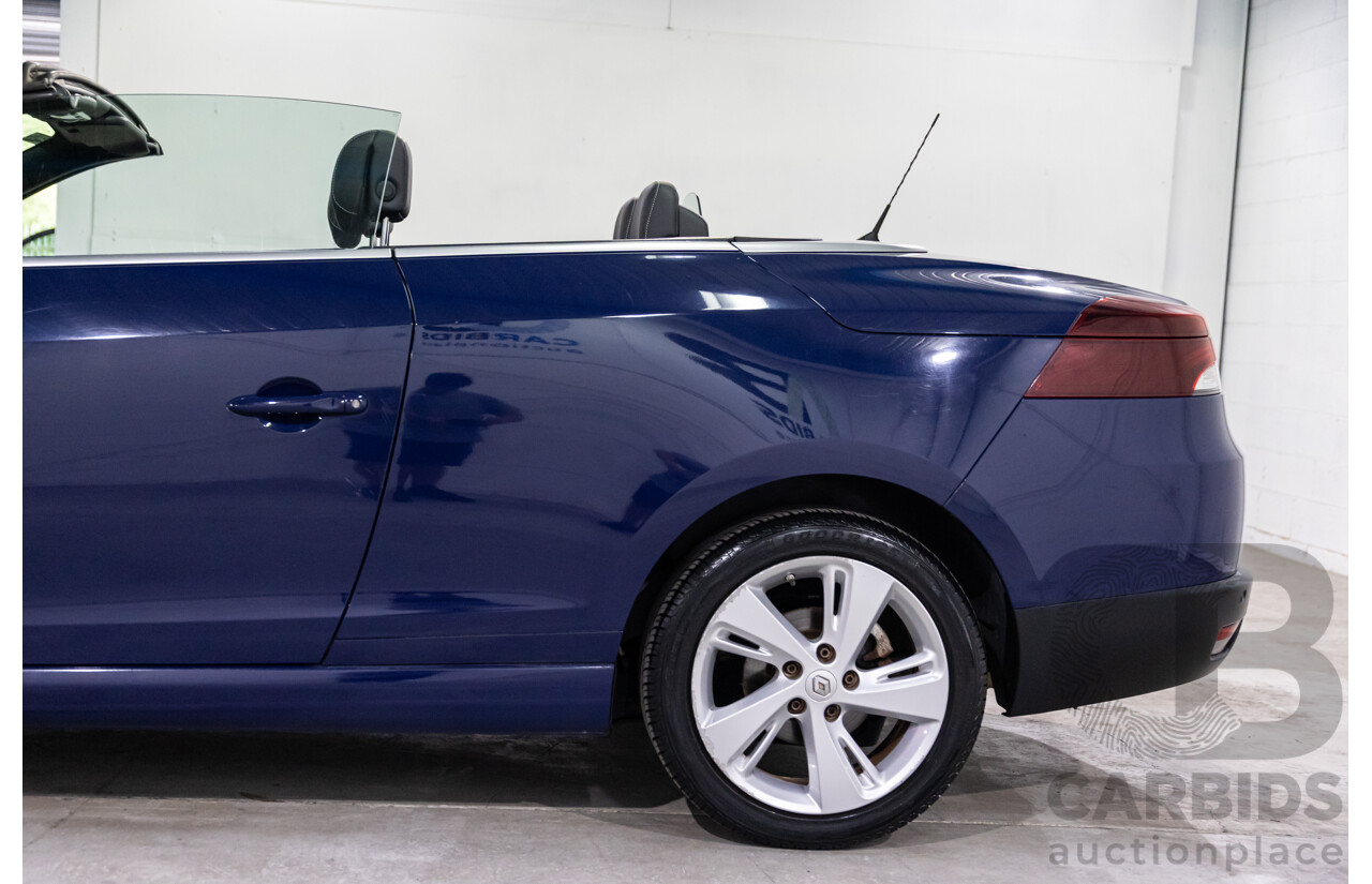 12/2014 Renault Megane Dynamique E95 MY14 2d Cabriolet Malta Blue Metallic 2.0L