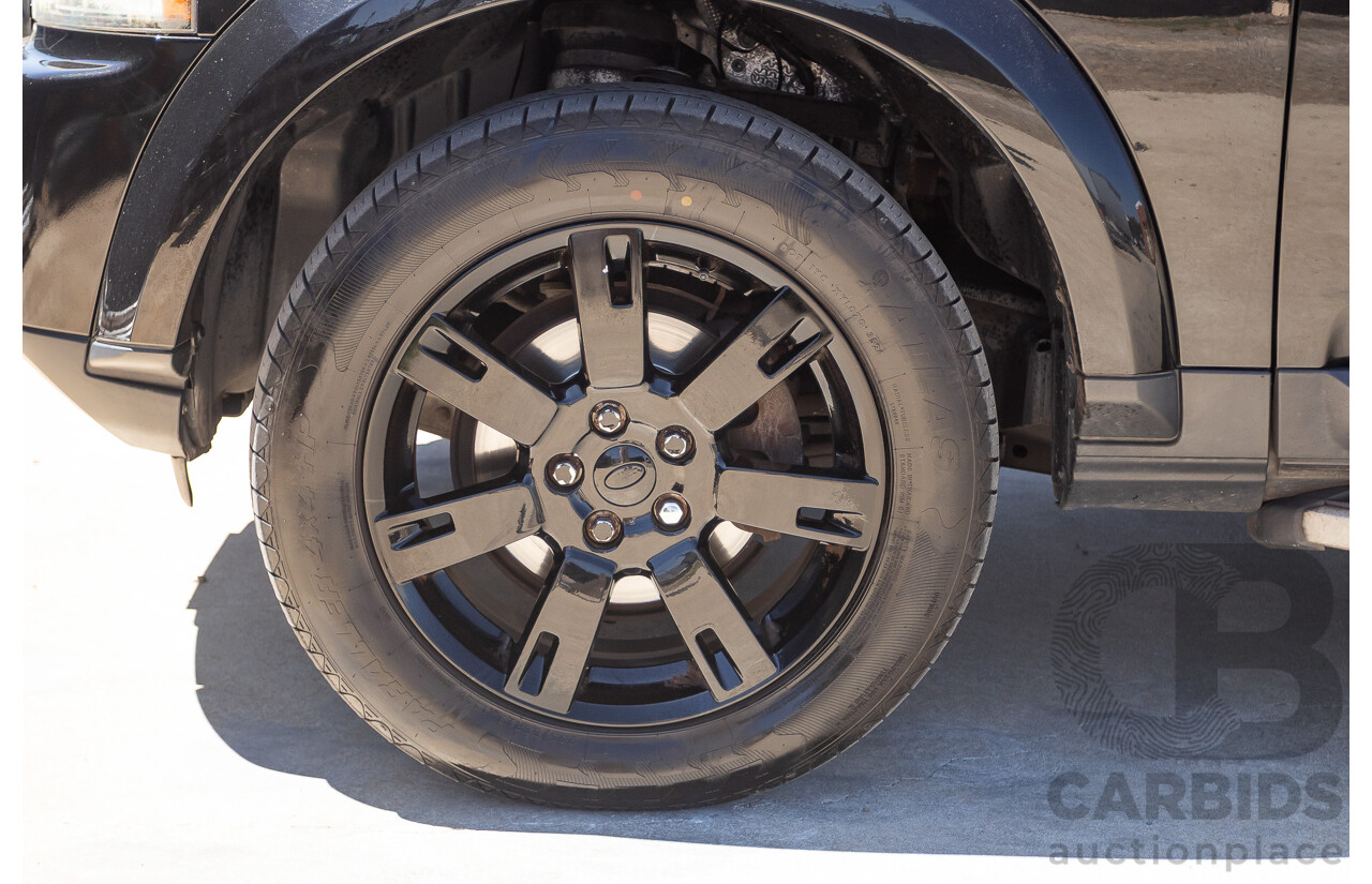 3/2011 Land Rover Discovery 4 TDV6 (4x4) MY11 4D Wagon Santorini Black Turbo Diesel 2.7L - 7 seater