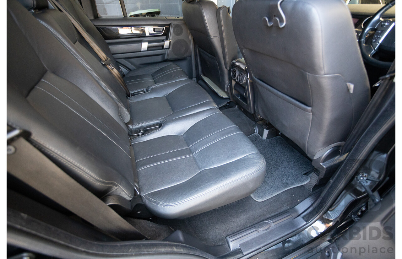 3/2011 Land Rover Discovery 4 TDV6 (4x4) MY11 4D Wagon Santorini Black Turbo Diesel 2.7L - 7 seater