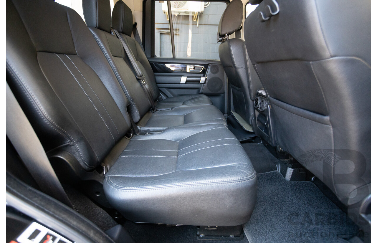 3/2011 Land Rover Discovery 4 TDV6 (4x4) MY11 4D Wagon Santorini Black Turbo Diesel 2.7L - 7 seater