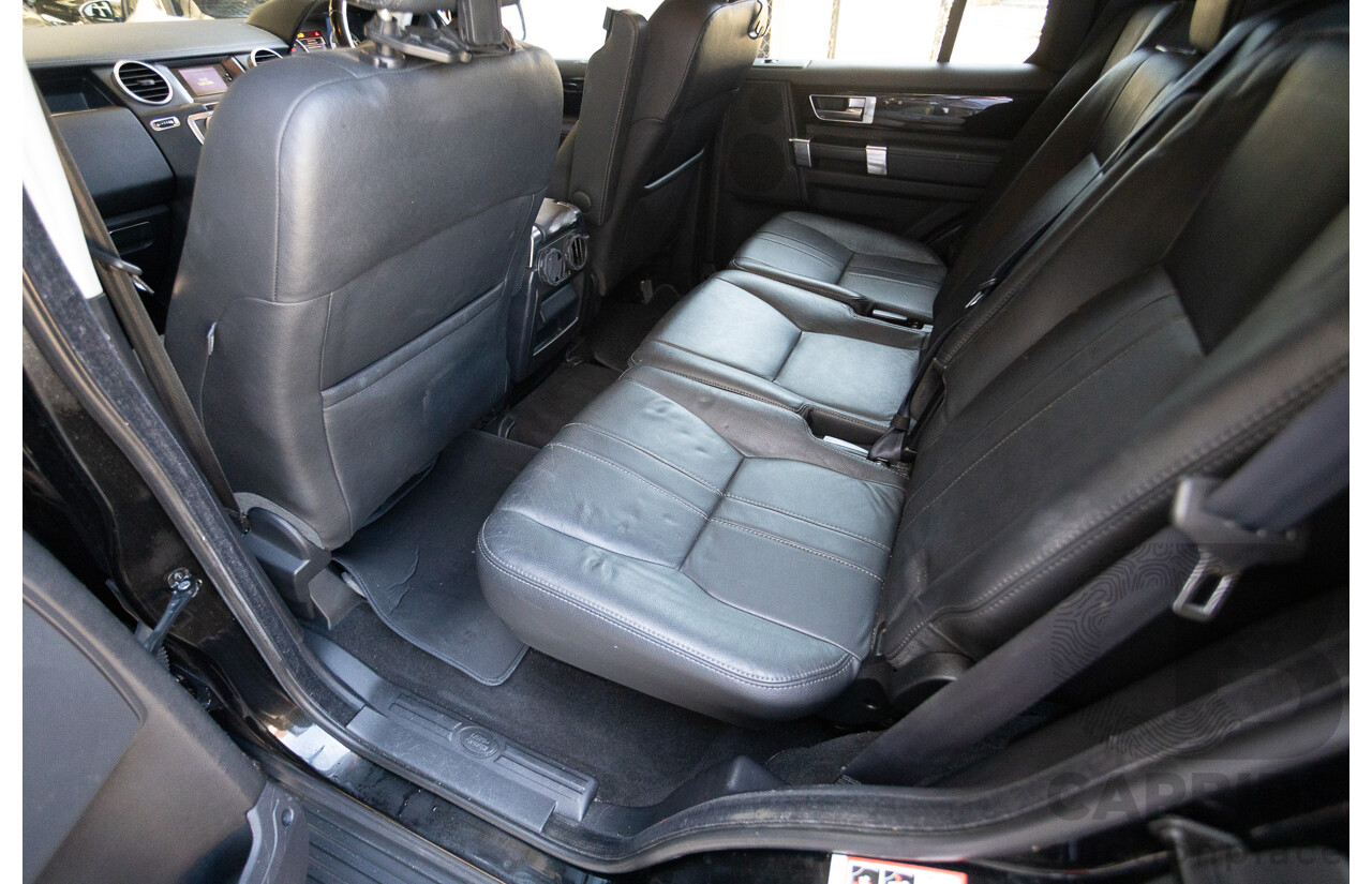 3/2011 Land Rover Discovery 4 TDV6 (4x4) MY11 4D Wagon Santorini Black Turbo Diesel 2.7L - 7 seater