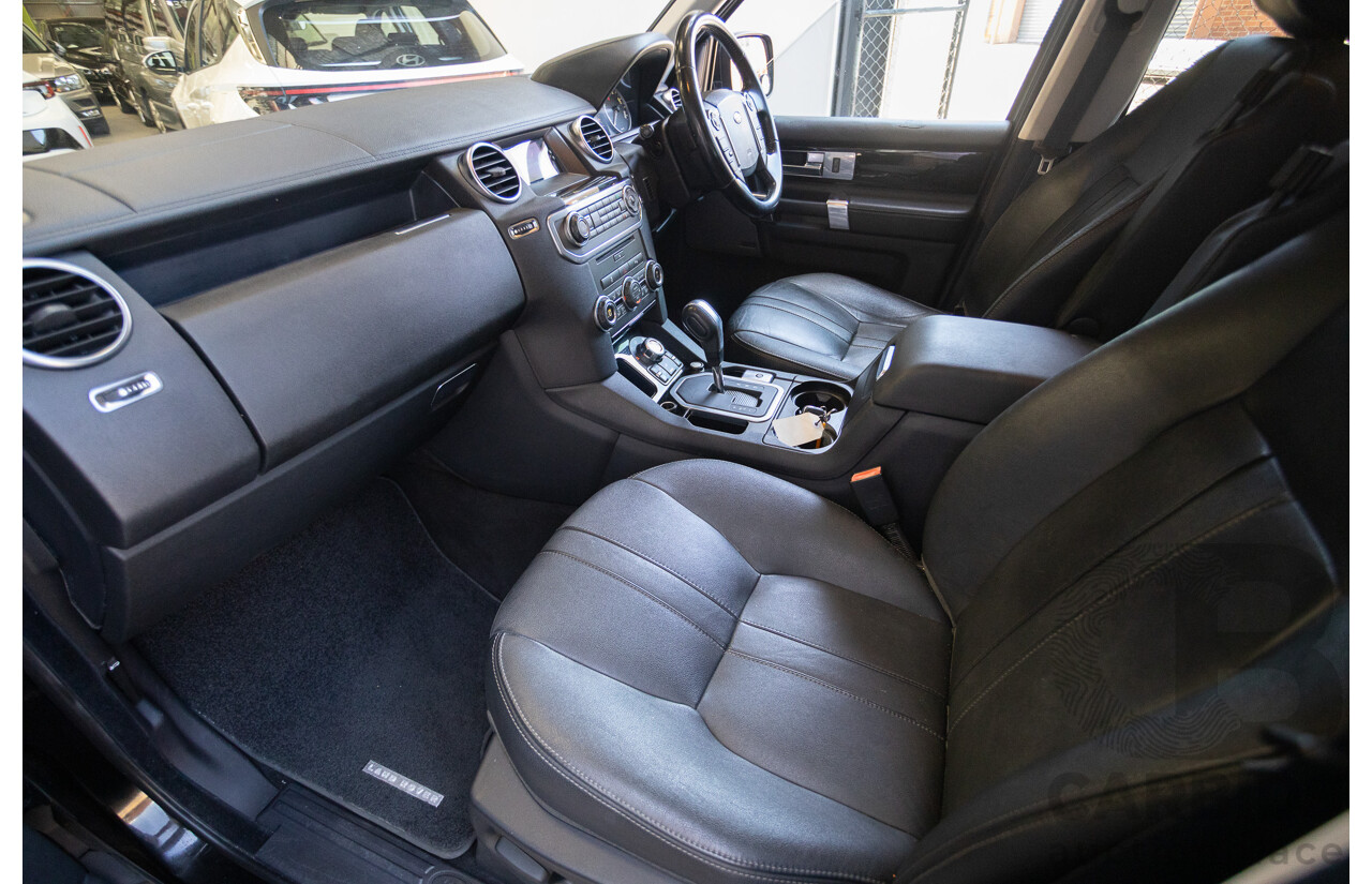 3/2011 Land Rover Discovery 4 TDV6 (4x4) MY11 4D Wagon Santorini Black Turbo Diesel 2.7L - 7 seater