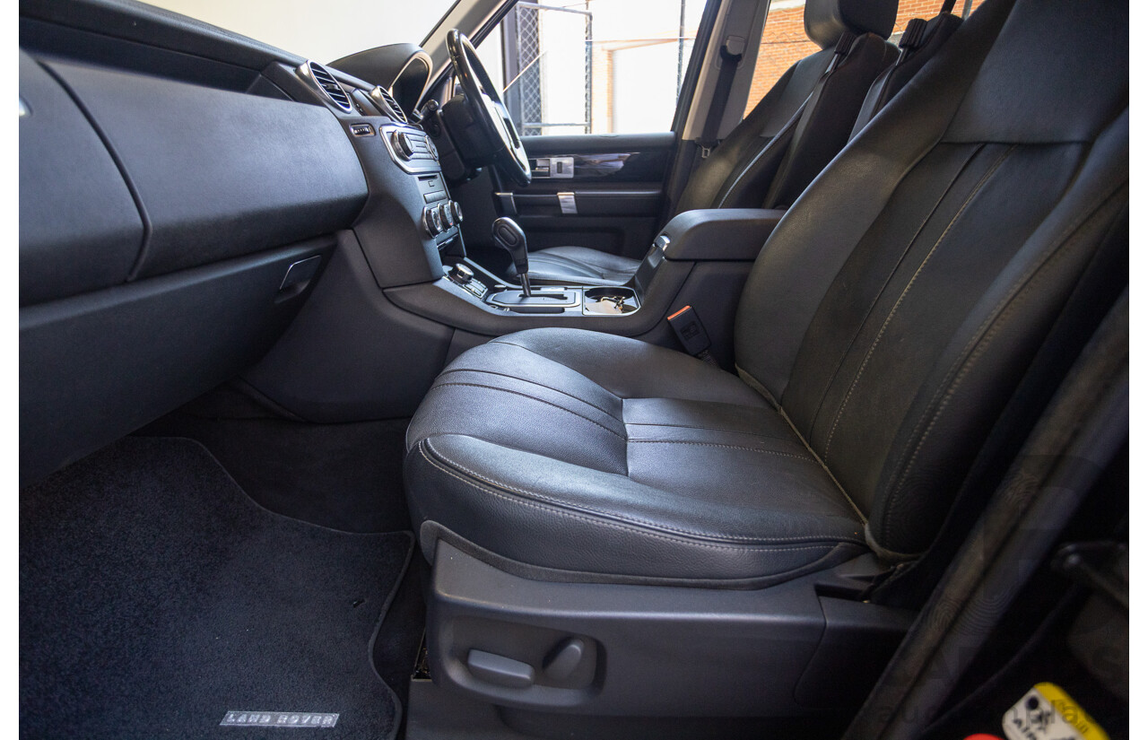 3/2011 Land Rover Discovery 4 TDV6 (4x4) MY11 4D Wagon Santorini Black Turbo Diesel 2.7L - 7 seater