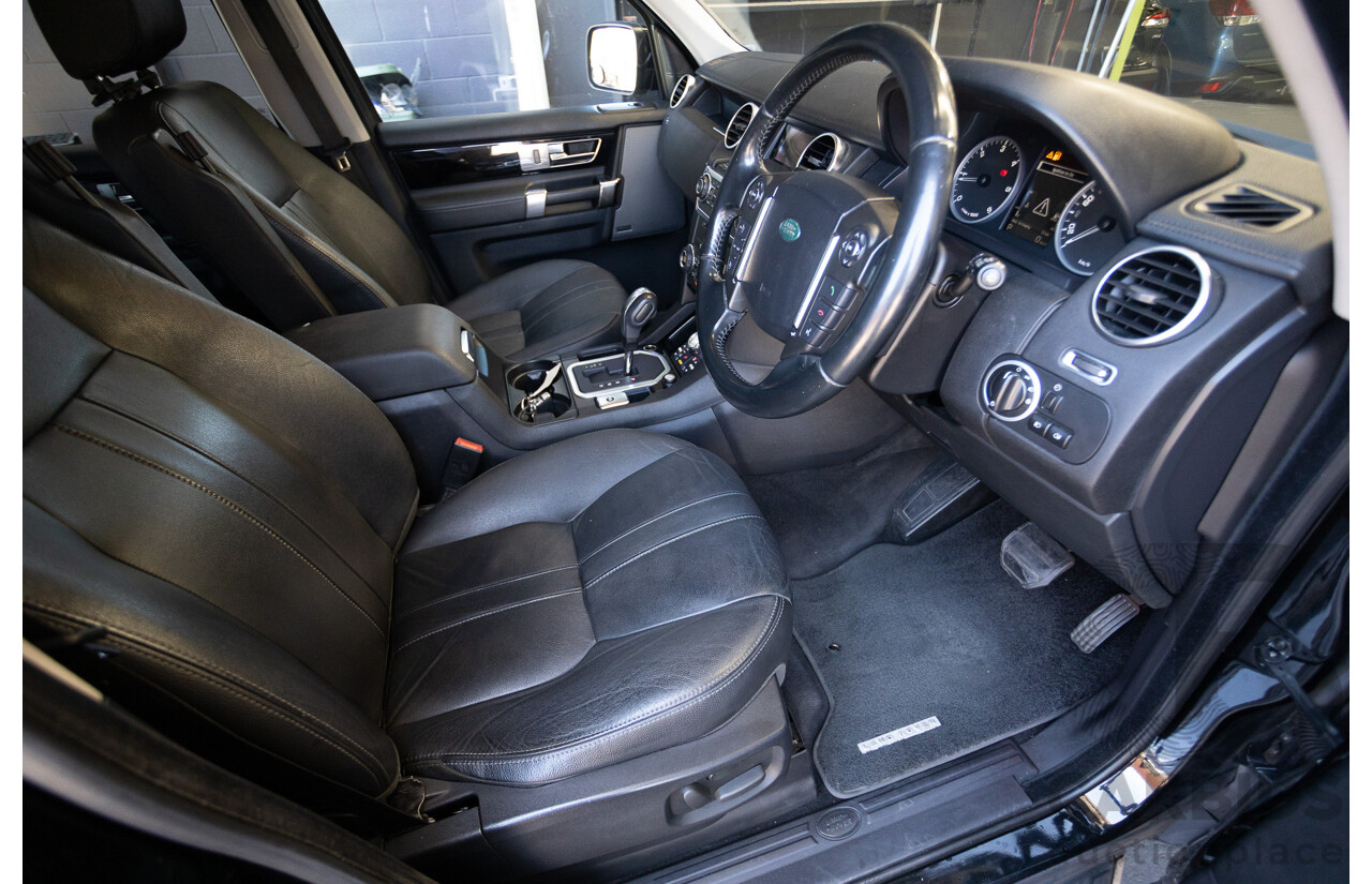 3/2011 Land Rover Discovery 4 TDV6 (4x4) MY11 4D Wagon Santorini Black Turbo Diesel 2.7L - 7 seater