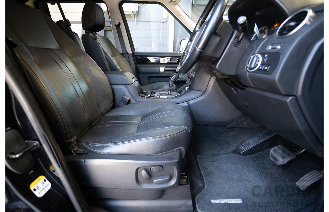 3/2011 Land Rover Discovery 4 TDV6 (4x4) MY11 4D Wagon Santorini Black Turbo Diesel 2.7L - 7 seater
