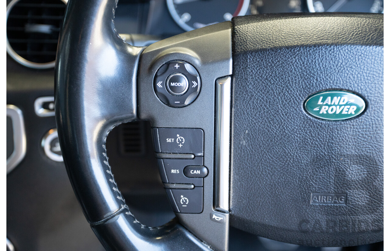 3/2011 Land Rover Discovery 4 TDV6 (4x4) MY11 4D Wagon Santorini Black Turbo Diesel 2.7L - 7 seater