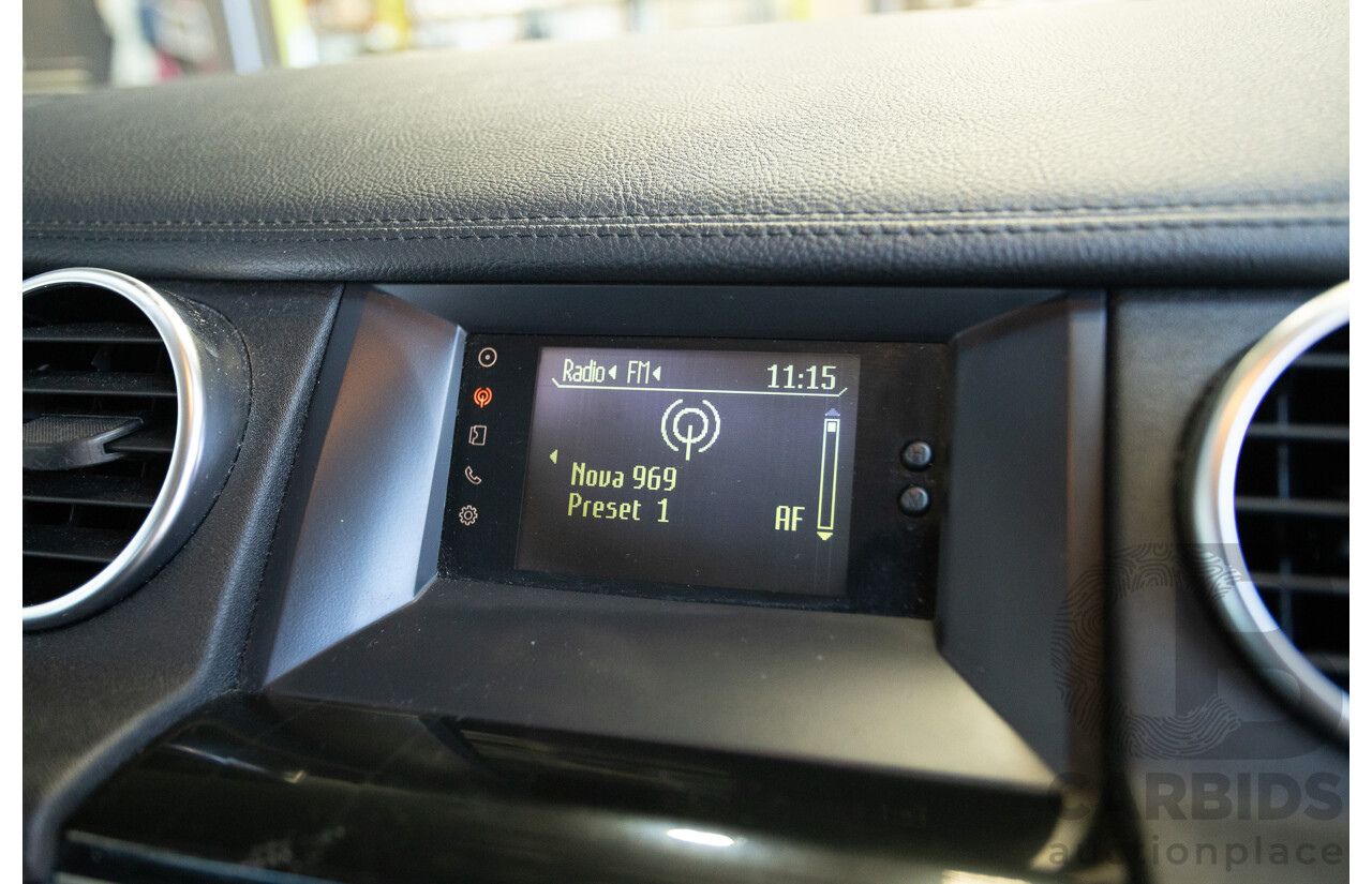 3/2011 Land Rover Discovery 4 TDV6 (4x4) MY11 4D Wagon Santorini Black Turbo Diesel 2.7L - 7 seater