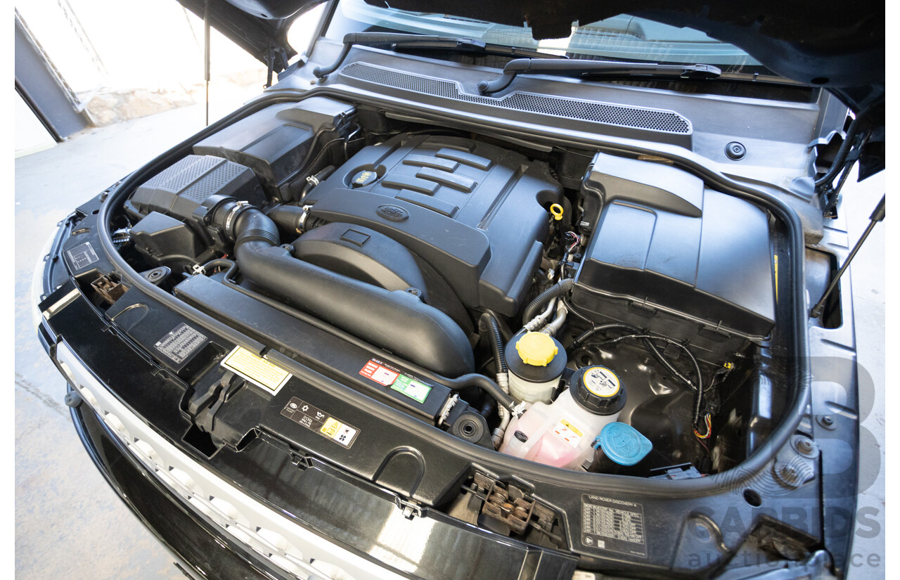 3/2011 Land Rover Discovery 4 TDV6 (4x4) MY11 4D Wagon Santorini Black Turbo Diesel 2.7L - 7 seater