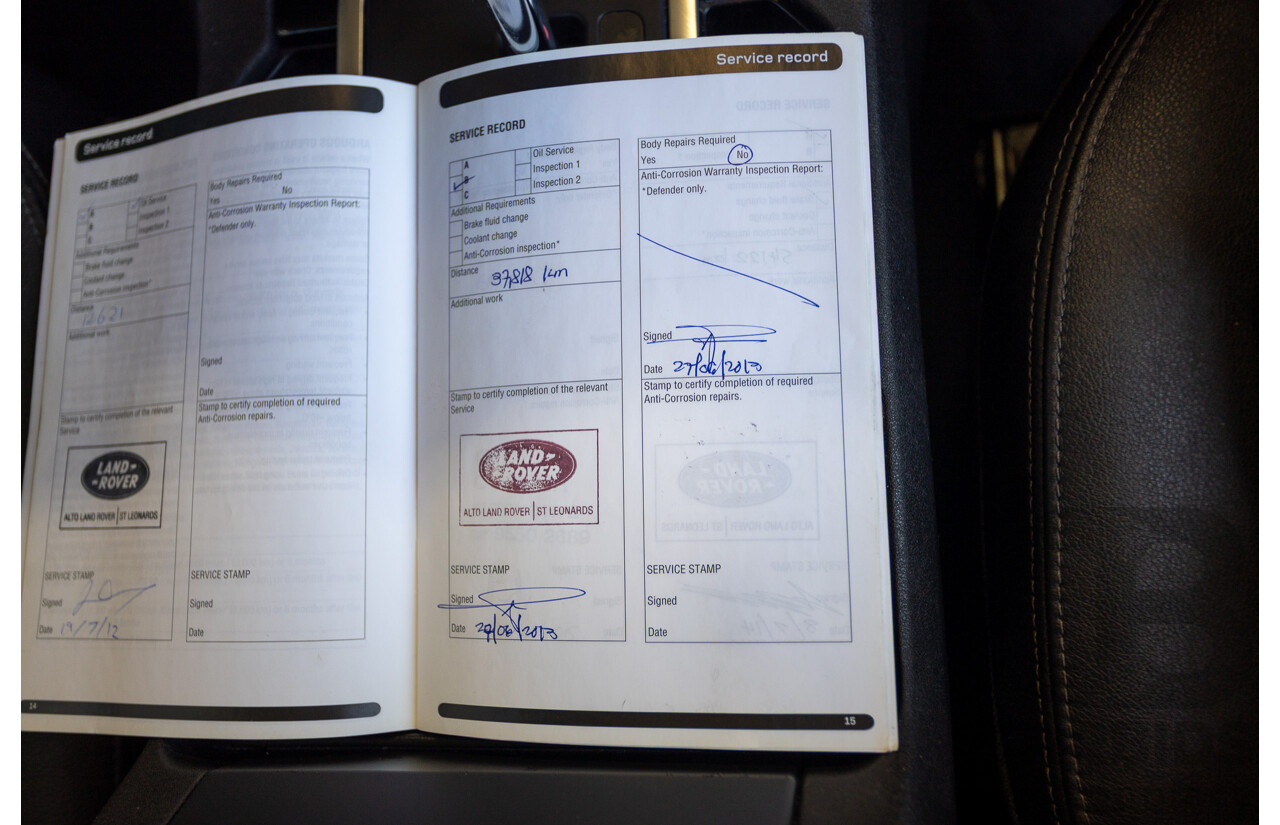 3/2011 Land Rover Discovery 4 TDV6 (4x4) MY11 4D Wagon Santorini Black Turbo Diesel 2.7L - 7 seater