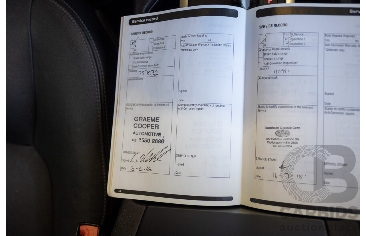 3/2011 Land Rover Discovery 4 TDV6 (4x4) MY11 4D Wagon Santorini Black Turbo Diesel 2.7L - 7 seater