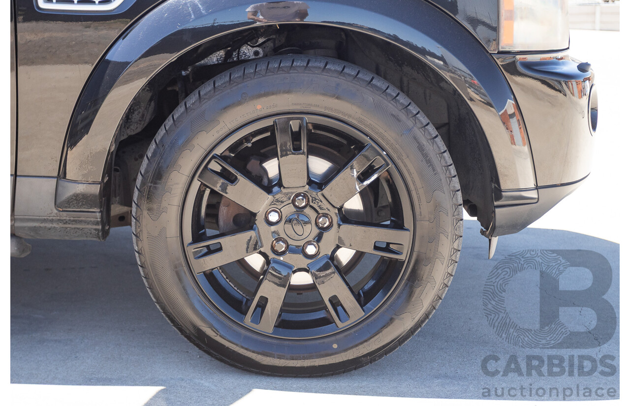 3/2011 Land Rover Discovery 4 TDV6 (4x4) MY11 4D Wagon Santorini Black Turbo Diesel 2.7L - 7 seater