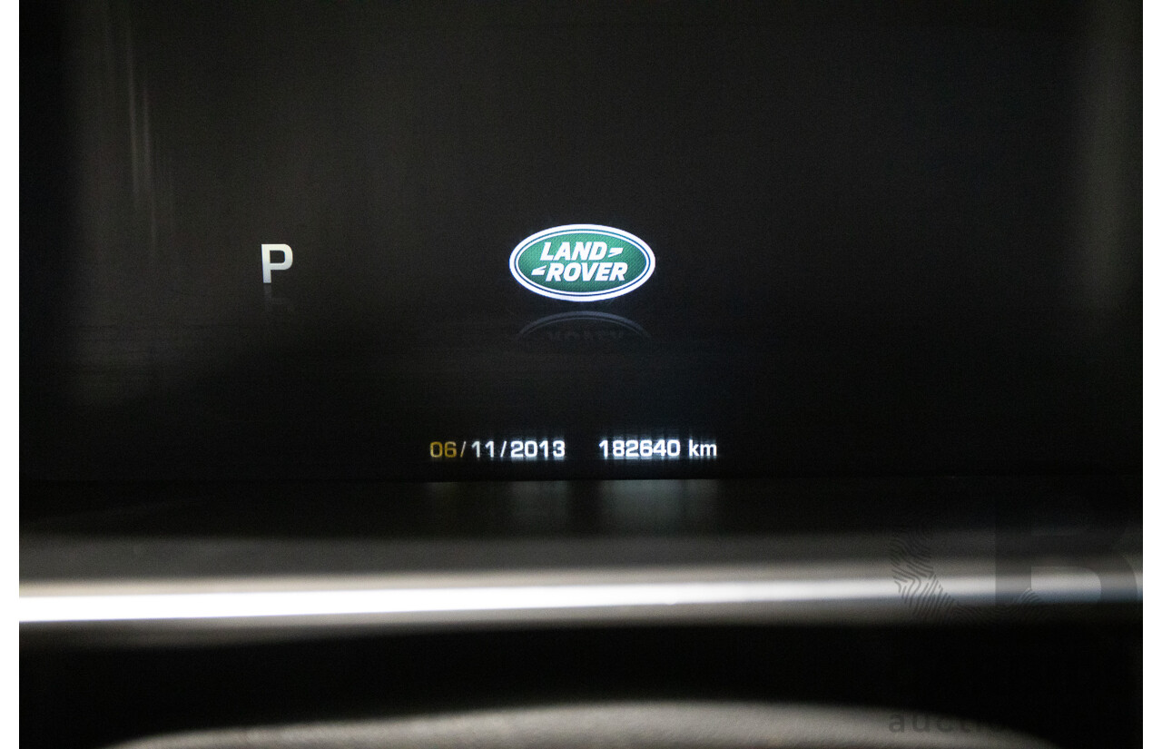 07/2016 Land Rover Range Rover Sport 3.0 SDV6 HSE Dynamic (AWD) LW MY16 4D Wagon Fuji White 3.0L