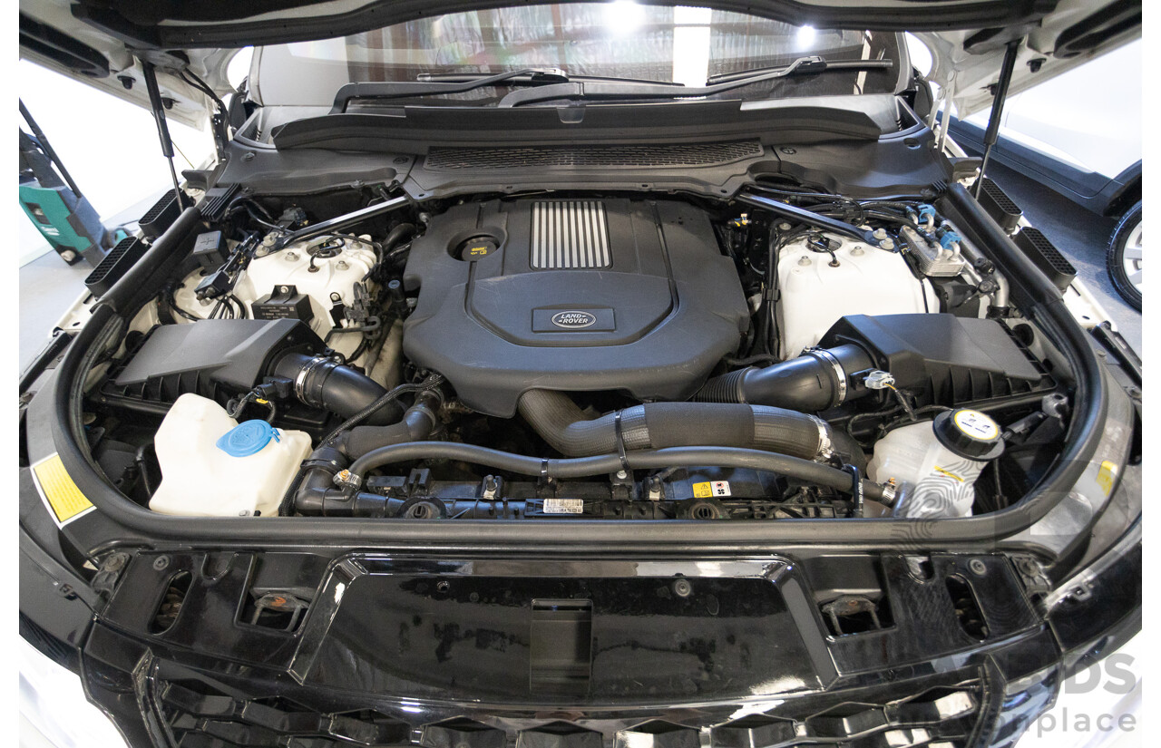 07/2016 Land Rover Range Rover Sport 3.0 SDV6 HSE Dynamic (AWD) LW MY16 4D Wagon Fuji White 3.0L