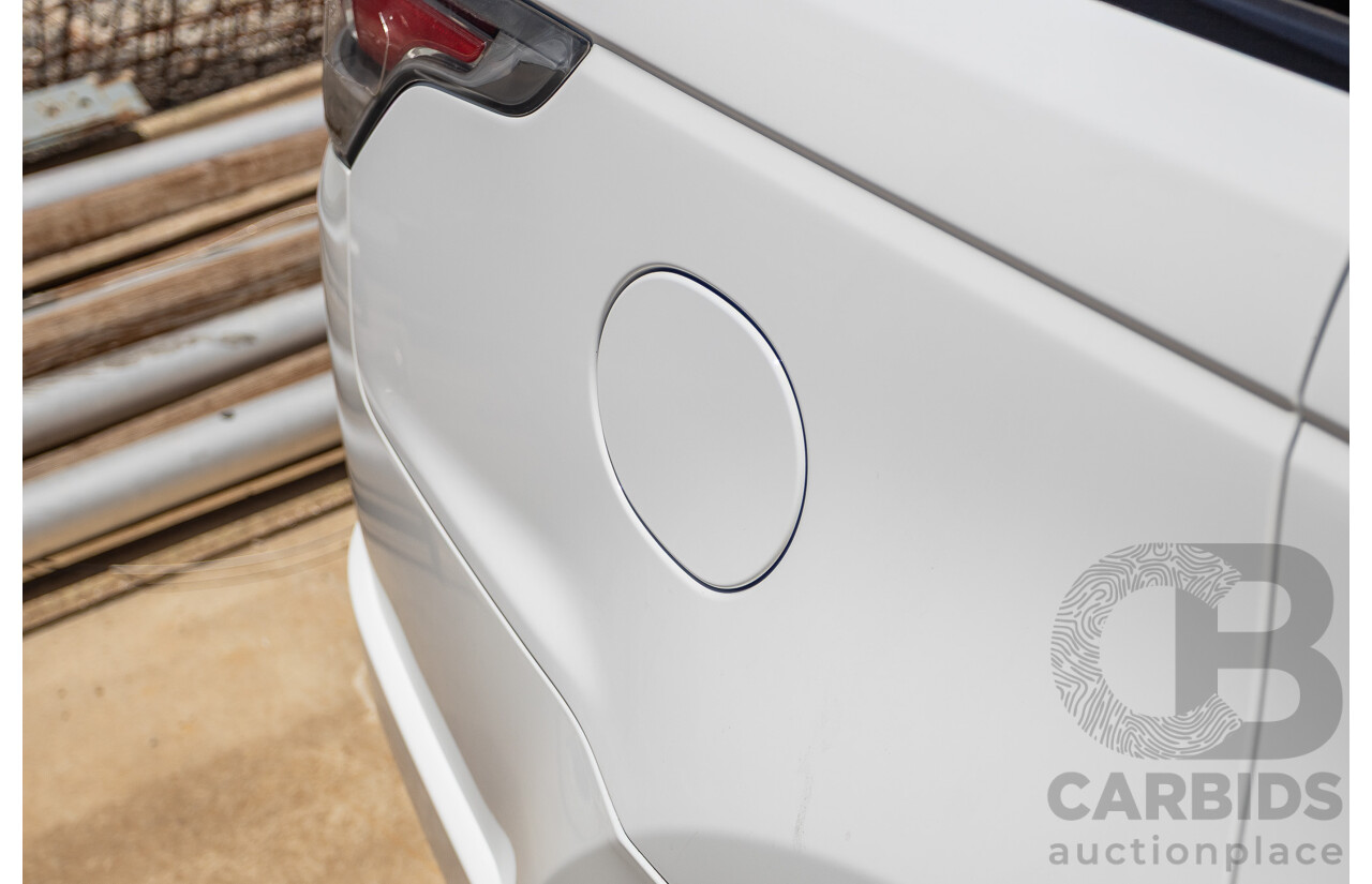 07/2016 Land Rover Range Rover Sport 3.0 SDV6 HSE Dynamic (AWD) LW MY16 4D Wagon Fuji White 3.0L