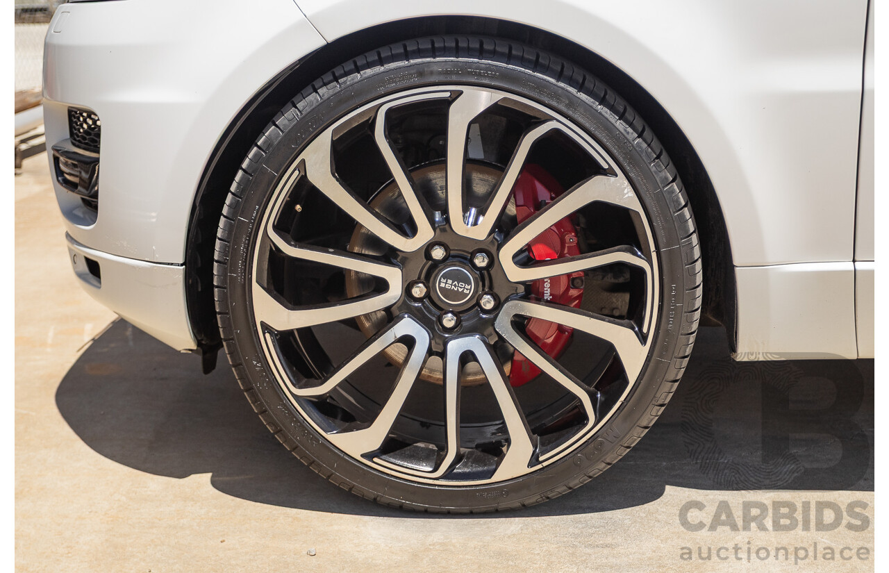 07/2016 Land Rover Range Rover Sport 3.0 SDV6 HSE Dynamic (AWD) LW MY16 4D Wagon Fuji White 3.0L