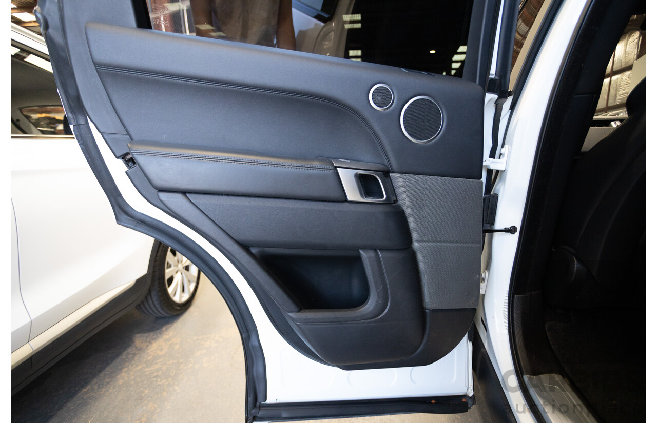 07/2016 Land Rover Range Rover Sport 3.0 SDV6 HSE Dynamic (AWD) LW MY16 4D Wagon Fuji White 3.0L