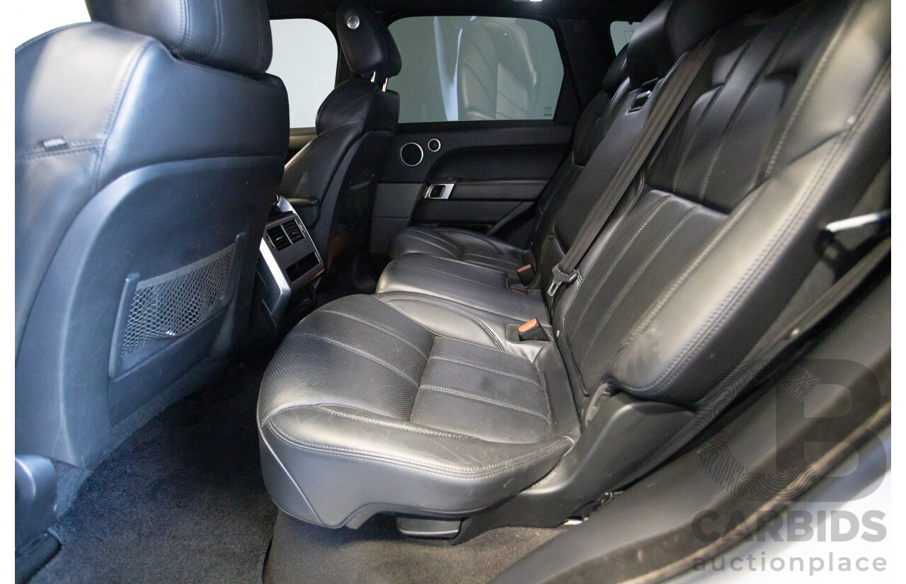 07/2016 Land Rover Range Rover Sport 3.0 SDV6 HSE Dynamic (AWD) LW MY16 4D Wagon Fuji White 3.0L