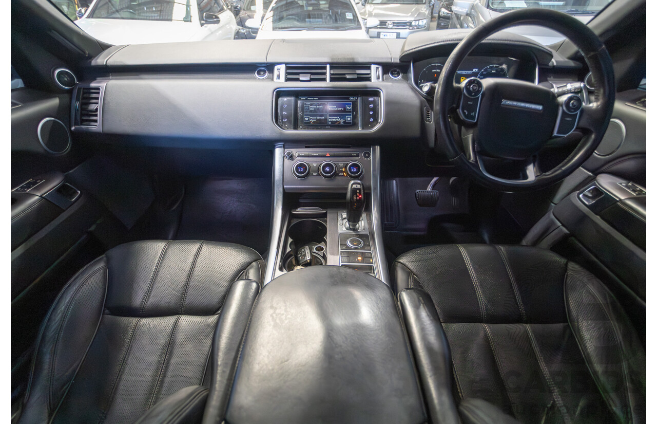 07/2016 Land Rover Range Rover Sport 3.0 SDV6 HSE Dynamic (AWD) LW MY16 4D Wagon Fuji White 3.0L