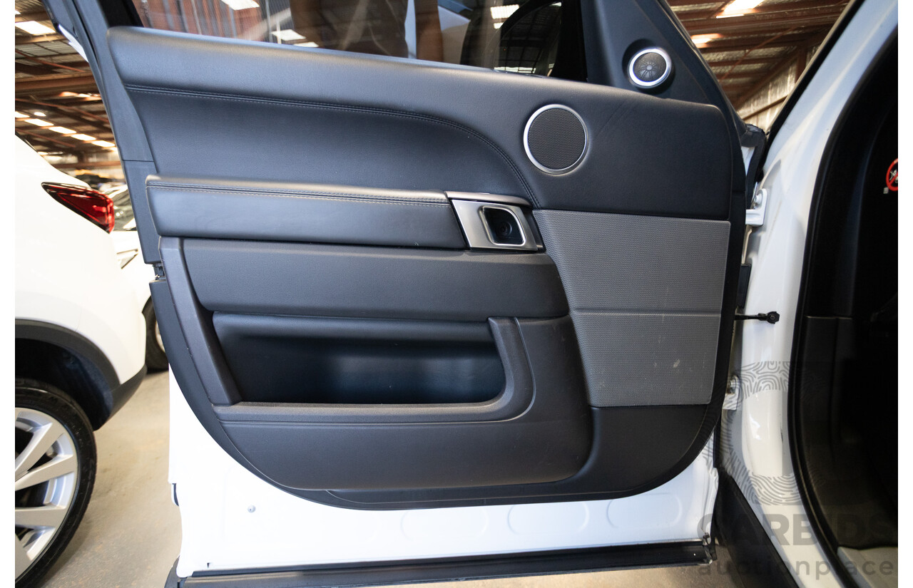 07/2016 Land Rover Range Rover Sport 3.0 SDV6 HSE Dynamic (AWD) LW MY16 4D Wagon Fuji White 3.0L