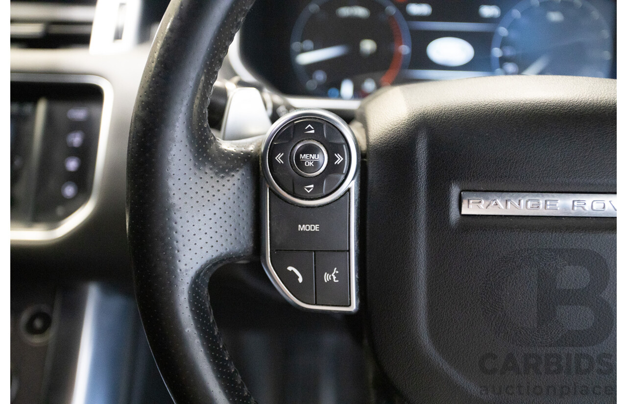 07/2016 Land Rover Range Rover Sport 3.0 SDV6 HSE Dynamic (AWD) LW MY16 4D Wagon Fuji White 3.0L