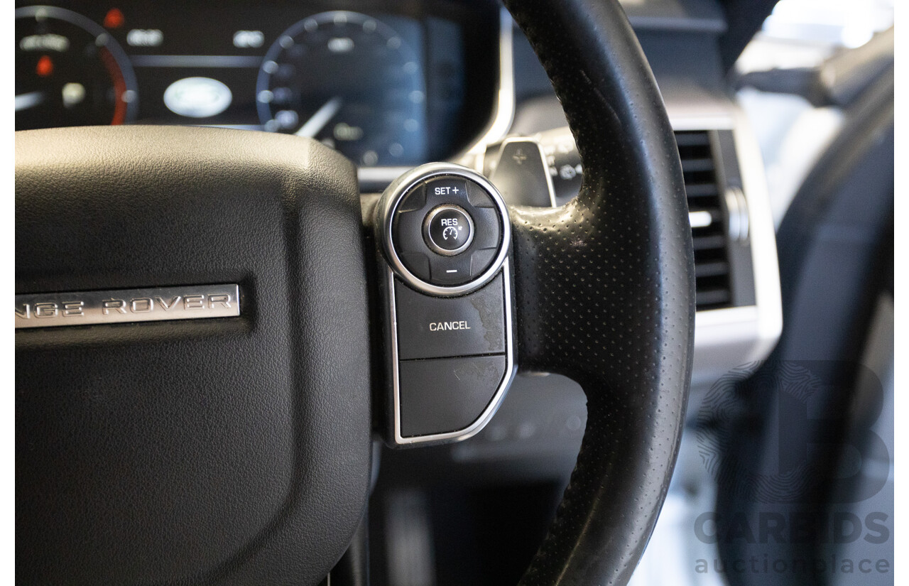 07/2016 Land Rover Range Rover Sport 3.0 SDV6 HSE Dynamic (AWD) LW MY16 4D Wagon Fuji White 3.0L