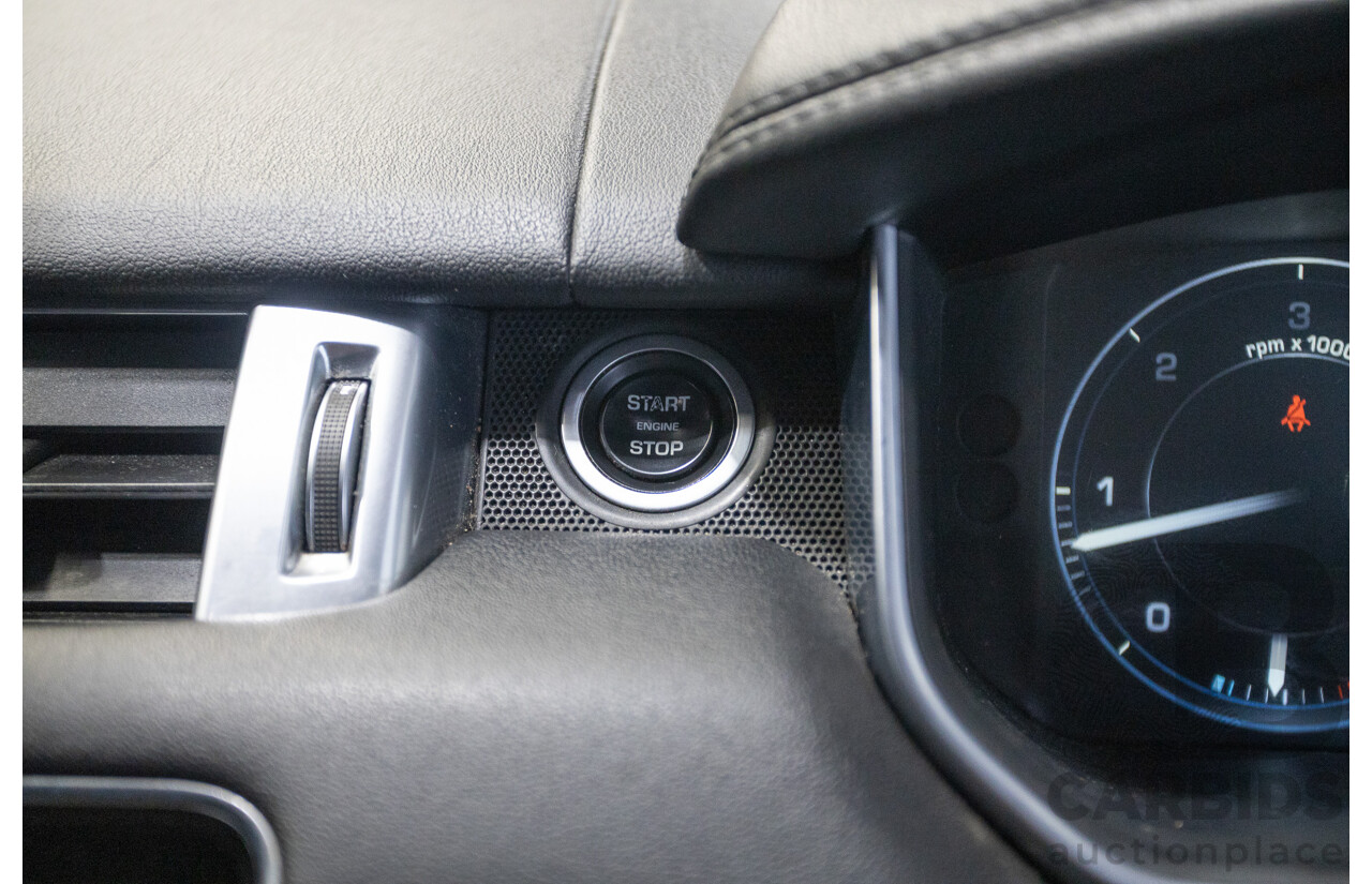 07/2016 Land Rover Range Rover Sport 3.0 SDV6 HSE Dynamic (AWD) LW MY16 4D Wagon Fuji White 3.0L