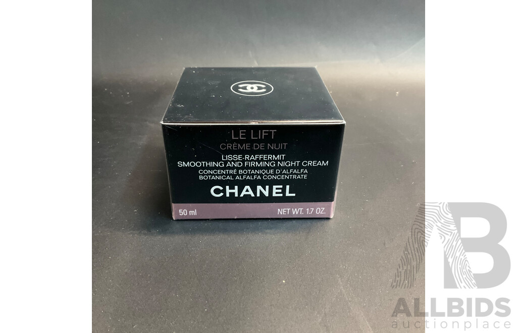 Chanel Creme De Nuit Smoothing and Firming Night Cream and Daisy & Lily Soap