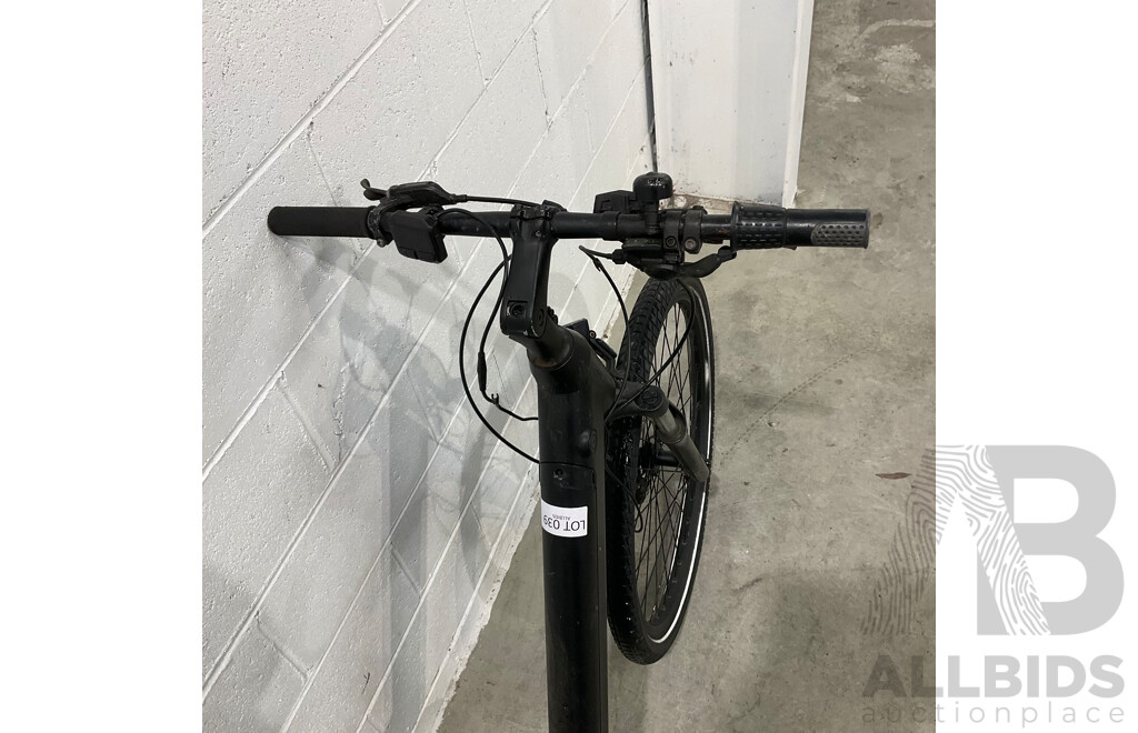 Black E-Bike
